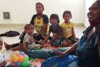 Anak-anak stunting yang mengikuti program metode Kolombia di Rumah Stunting