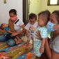 Anak-anak stunting di Rumah Pemulihan Stunting pada Agustus 2020 lalu