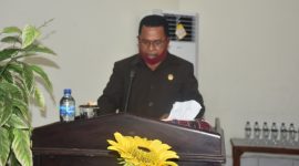 Anggota Fraksi Partai Gerindra Fabianus Toa