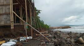 Kondisi restoran Blue Ocean, Sabtu (19/12)