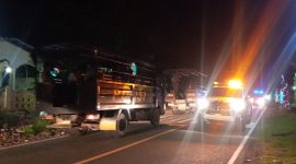 Suasana operasi Tim Gabungan, Minggu (27/12) malam