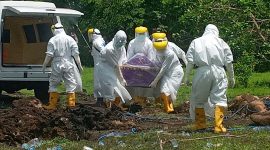 Pemakaman pasien positip corona, Rabu (30/12)