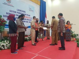 Abaikan Prokes, Polisi Bubar Paksa Launching Pajak Online dan Sosialisasi HAKI