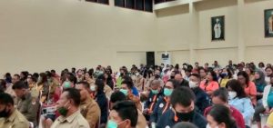 Abaikan Prokes, Polisi Bubar Paksa Launching Pajak Online dan Sosialisasi HAKI
