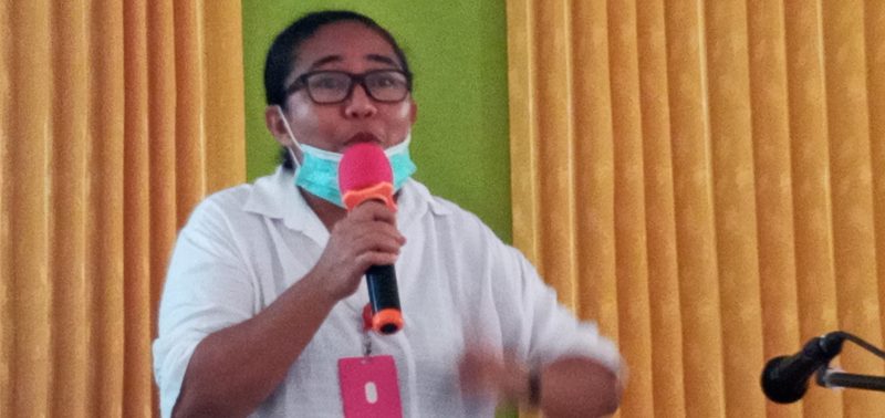 Jurubicara Satgas Covid Sikka Bidang Kesehatan Dokter Clara Francis