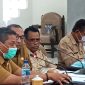 Kepala Badan Pengelola Keuangan dan Aset Daerah Paulus Prasetyo rapat anggaran bersama Badan Anggaran DPRD Sikka beberapa waktu lalu