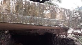 Crossway di Dusun Duli Desa Reroroja yang nyaris putus (foto: istimewa)