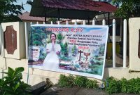 Poster tidak menggelar acara pesta komuni suci pertama