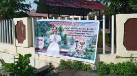 Poster tidak menggelar acara pesta komuni suci pertama