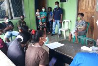 Foto: Suasana rapid antigen paskah kunjungan presiden (foto: istimewa)