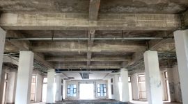 Bangunan Kantor Bupati Sikka yang tidak selesai dikerjakan