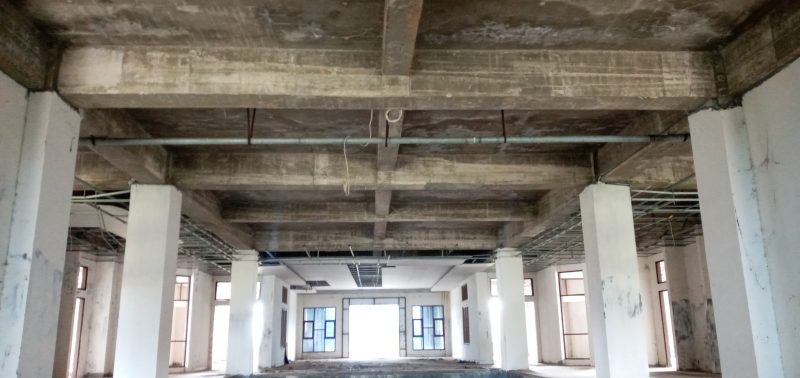 Bangunan Kantor Bupati Sikka yang tidak selesai dikerjakan