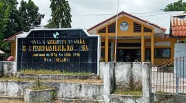 Kantor Dinas PKO Sikka di Jalan Mawar
