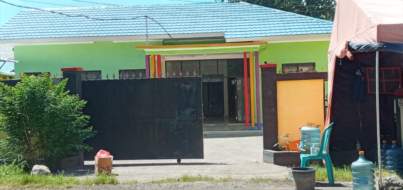 Lokasi karantina terpusat di belakang Roxy Swalayan di Jalan Alpokat