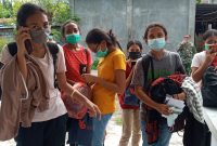 Pelajar SMAK John Paul berada di lokasi karantina terpusat, Senin (26/4)