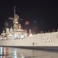 KRI 351 Ahmad Yani tiba di Pelabuhan Laurens Say Maumere