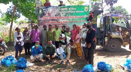 Aksi sosial Mardiwiyata Maumere kepada korban terdampak bencana di Desa Waowala
