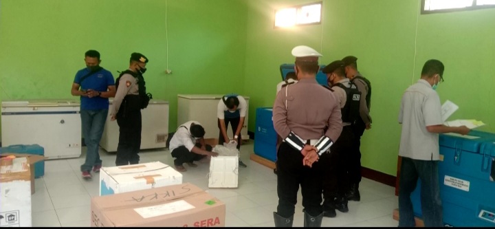 Vaksin Sinovac tiba di Gudang Farmasi, Rabu (19/5)
