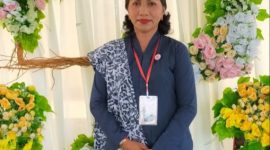 Ketua Komisi Pemilihan Febronia MD Lehang