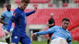 Chelsea bertemu Manchester City pada Semifinal Piala FA di Stadion Wembley April 2021 lalu (foto: istimewa)