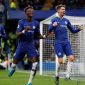 Pemain Chelsea merayakan gol yang dicetak Timo Werner saat menghadapi Real Madrid dalam laga leg kedua semifinal Liga Champions, Kamis (6/5) dinihari WIB (foto: istimewa)