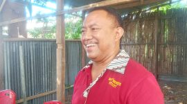 Ketua LPM Kelurahan Madawat Wilibrordus Sanggongoang