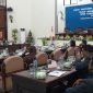 Suasana rapat paripurna di DPRD Sikka, Selasa (22/6)