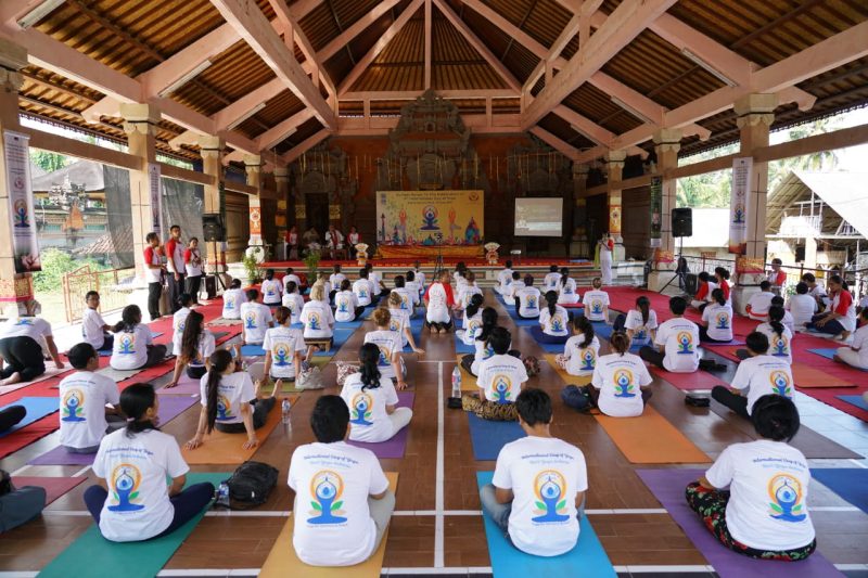 Kegiatan meditasi diberi pada IBMF 2019 sebelum pandemi (foto: istimewa)