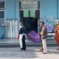 Tiga peti jenazah yang disiapkan untuk 3 jenazah yang meninggal akibat Covid, Senin (5/7)