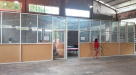 Dua kamar di lokasi karantina terpusat di belakang SIC