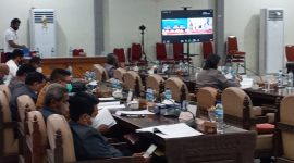 Suasana paripurna DPRD Sikka, Rabu (14/7