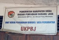 Kantor UKBPJ di.Jalan Ahmad Yani Maumere
