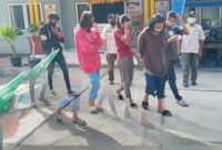 Enam remaja yang diamankan SatPol PP, Rabu (28/7) pagi