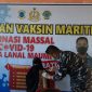Vaksinasi gratis dari Lanal Maumere di Desa Nita, Sabtu (3/7) (foto: istimewa)