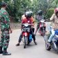 Penegakkan disiplin protokol kesehatan di Kecamatan Doreng, Jumat (16/7) (foto: istimewa)