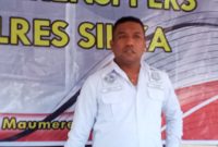 Kasatnarkoba Polres Sikka Iptu Mesakh Yohanes, salah satu perwira yang dimutasi  
