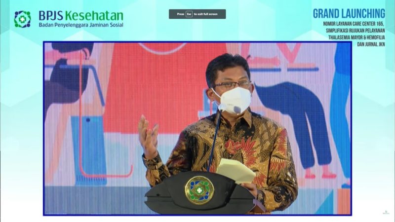 Direktur Utama BPJS Kesehatan Ali Ghufron Mukti 