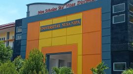 Kampus Unipa Maumere di Jalan Kesehatan