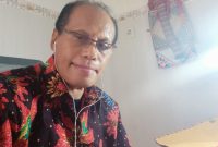 Marianus Gaharpung, salah satu juru kampanye pasangan Roma pada Pilkada Sikka 2018 lalu