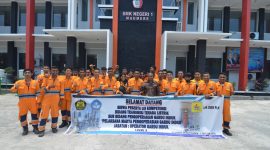 Para pelajar SMKN 1 Maumere yang lulus ujii kompetensi
