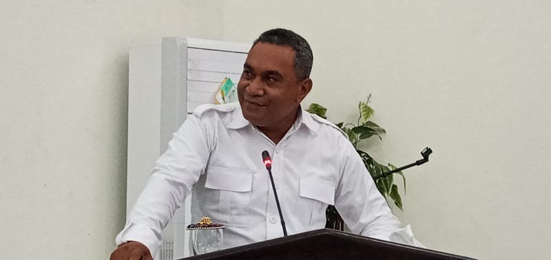 Sekretaris Fraksi Partai Gerindra Sufriyance Merison Botu
