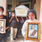 Jenazah Suster Eustachia SSpS diarak ke Kapela Biara SSpS Maria Pembantu Abadi, Senin (8/11)