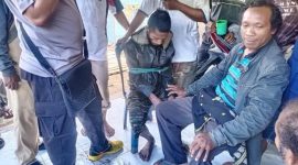 Terduga pelaku pembunuhan (terikat tali) diamankan Tim Lidik Gabungan (foto: istimewa)