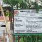 Papan informasi Proyek Pembangunan Gedung Labkesda