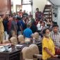 Suasana rapat dengar pendapat di DPRD Sikka berlangsung tidak kondusif, Senin (31/1)