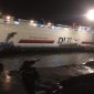 KM Dharma Rucitra VII bersandar di Pelabuhan Laurens Say, Senin (10/1)