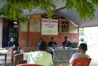 Andreas Lawe, Ketua BPAN Flores Bagian Timur sedang memimpin pertemuan beberapa waktu lalu