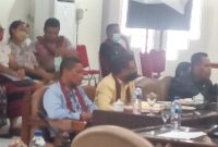 Suasana rapat dengar pendapat terkait dana BOK 2021, Kamis (10/2) 