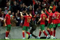 Timnas Portugal menang atas Makedonia Utara pada final play-off Kualifikasi Piala Dunia 2022 di Estadio do Dragao, Porto, Rabu (30/3) (foto: istimewa)
