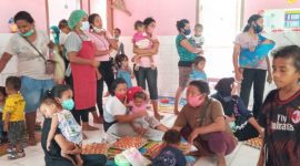 Anak-anak stunting dalam wilayah Puskesmas Kota, foto Desember 2020 lalu
